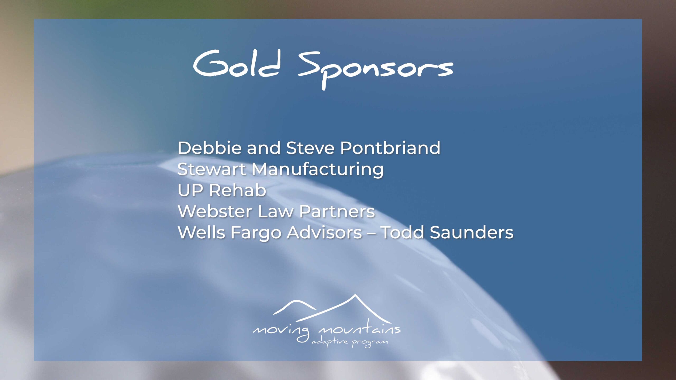 2023 Golf Outing Gold Sponsors